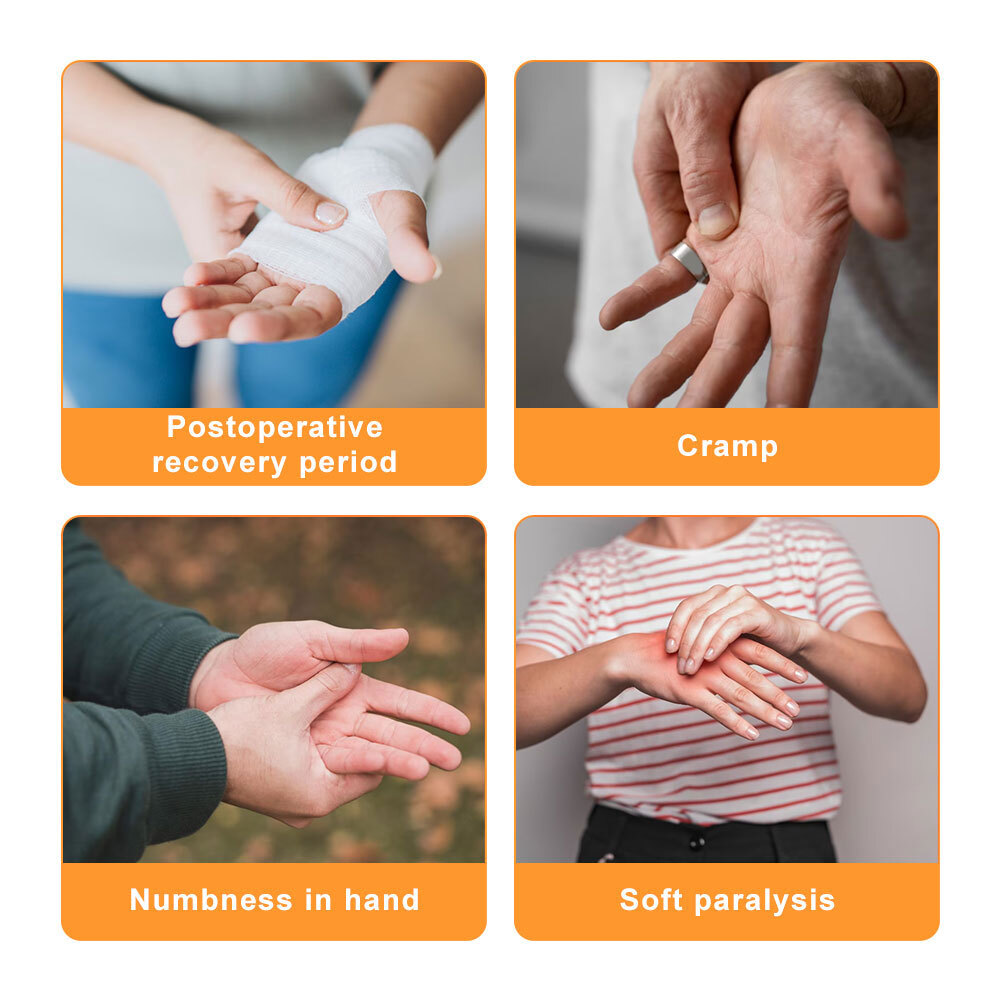 Hand Function Rehabilitation Robot Gloves Trainer for Finger Hemiplegia Recovery