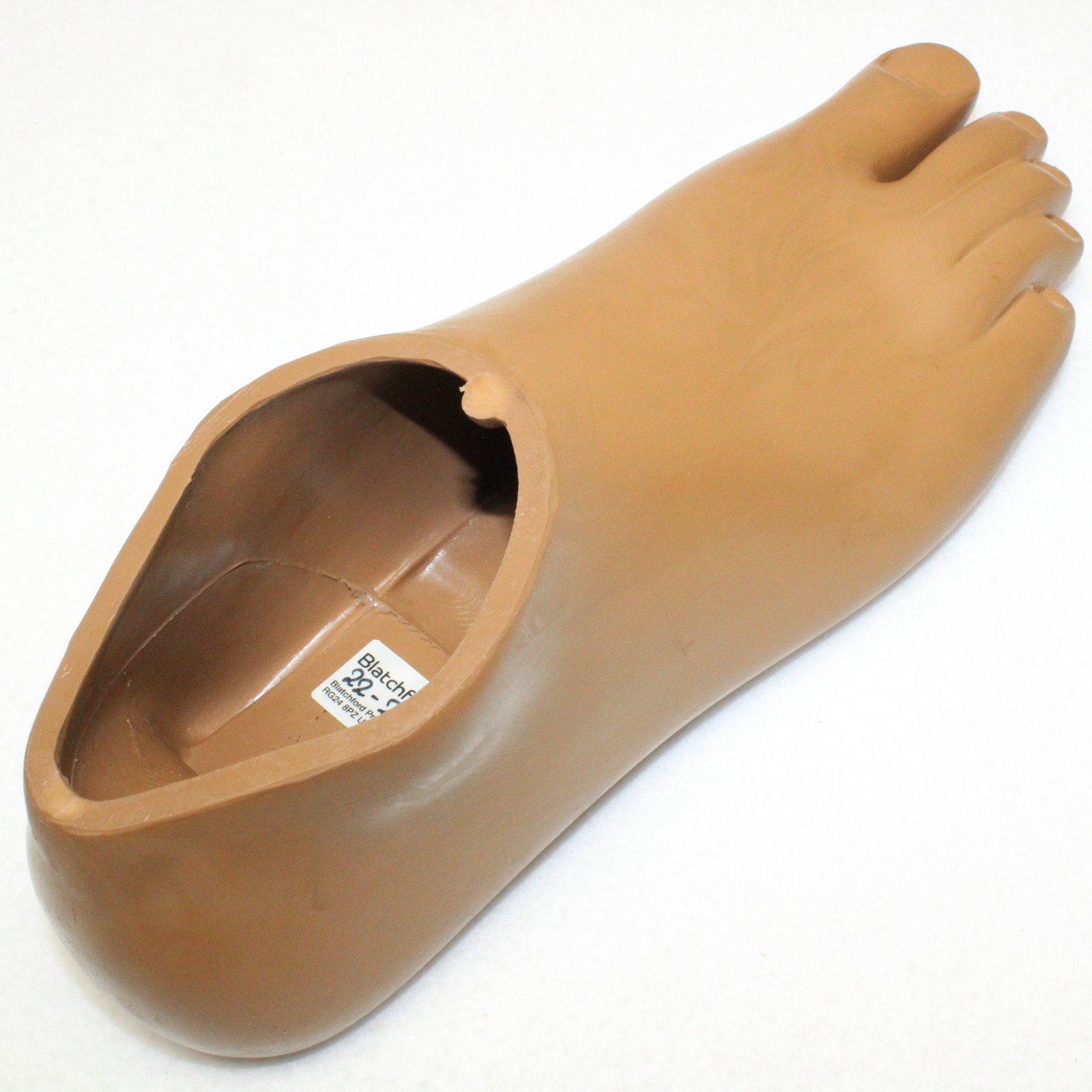 EXCELLENT Blatchford Endolite Avalon K2 Prosthetic Foot Shell RIGHT Brown ~Sz 28