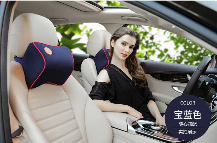Neck Headrest Pillow Protective Rest Head Support Cushion Guard Memory Cotton