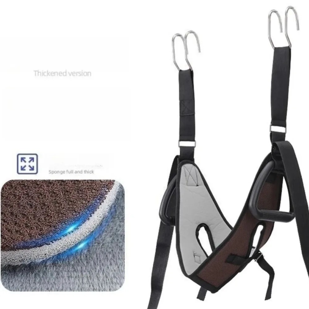 Adjustable Cervical Neck Traction Belt Stretcher Hanging Support Pain Relief
