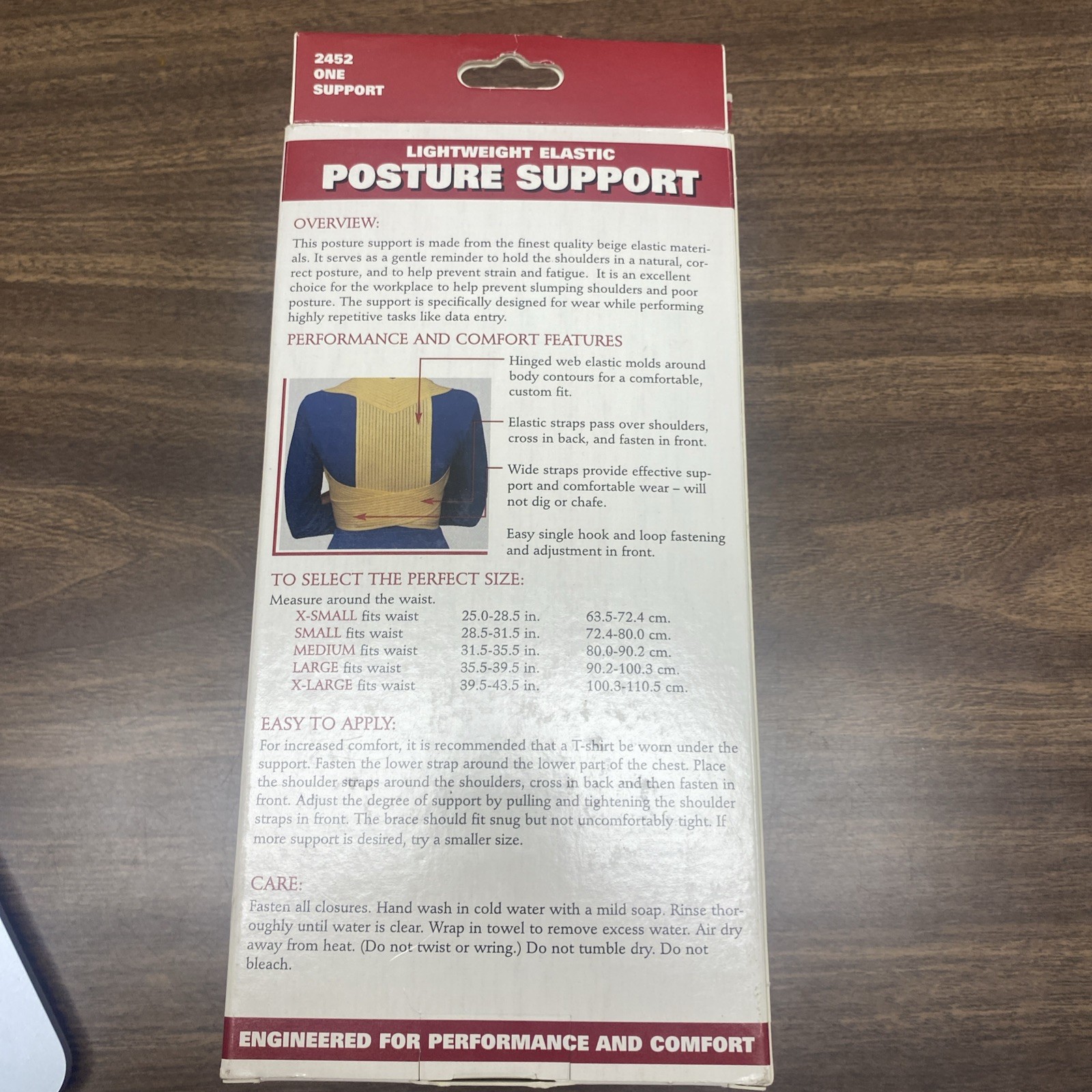 OTC Posture Support XS Beige BRAND NEW