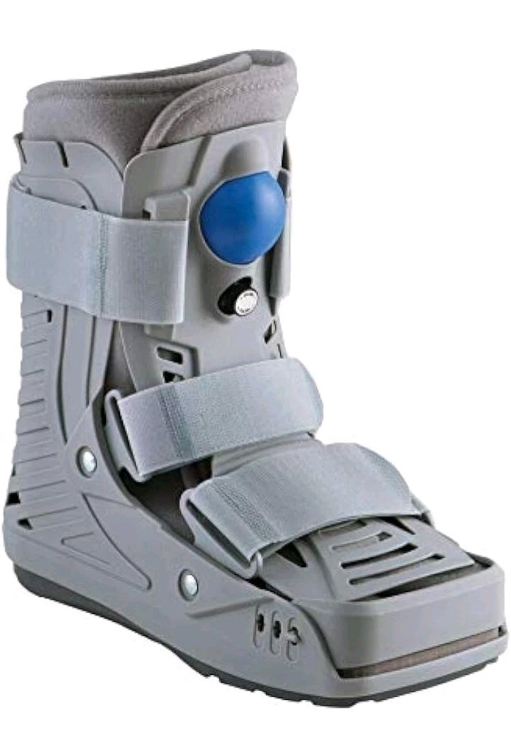 New United Ortho USA16117 360 Air Walker Ankle Fracture Boot, Large, Grey