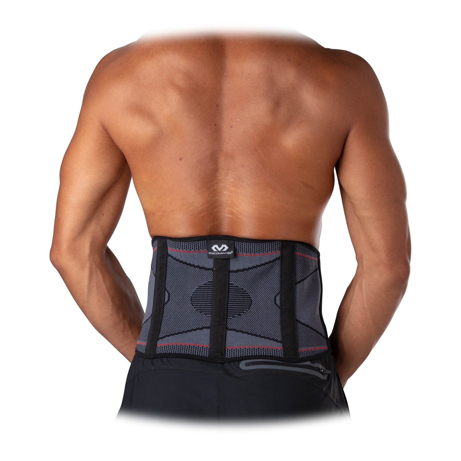 McDavid Back Compression Knit Support S/M Lower Back Brace FREESHIP