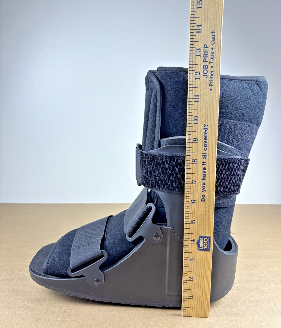 United Ortho Short Air Cam Walker Fracture Boot Size Large Black