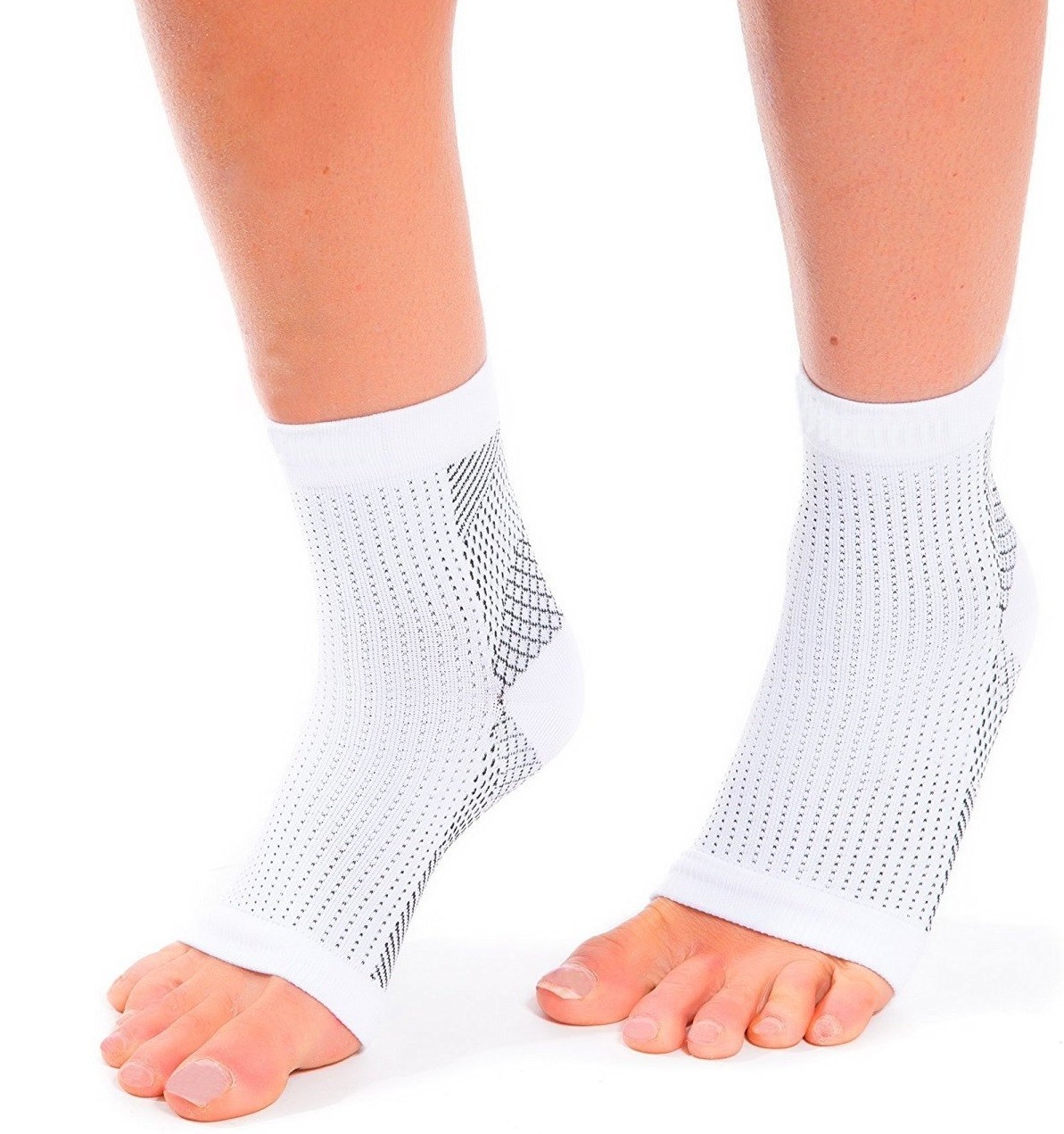 Best Ankle Compression Support Sleeve Plantar Fasciitis Socks Foot Swelling Pain