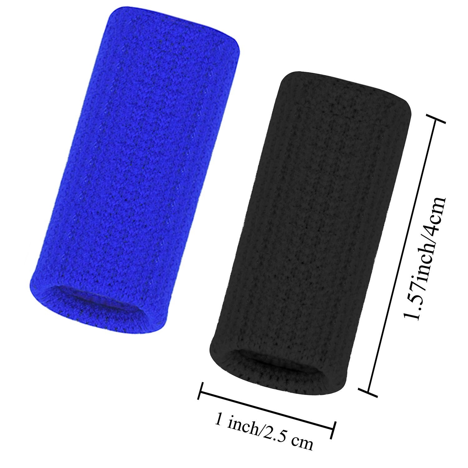 Finger Sleeves Thumb Braces Support Elastic Compression Protector 20 PCS