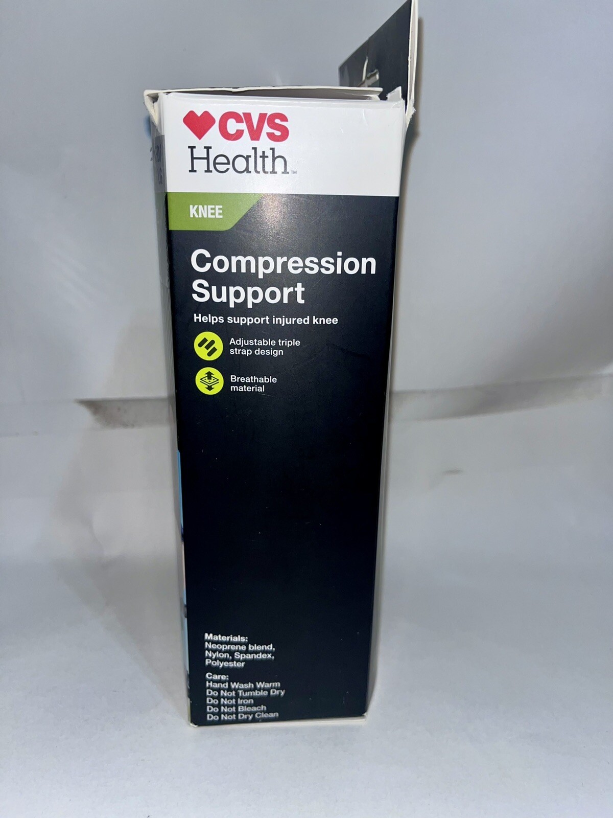 CVS Health Compression Knee Support Breathable Material Size Med/Lg