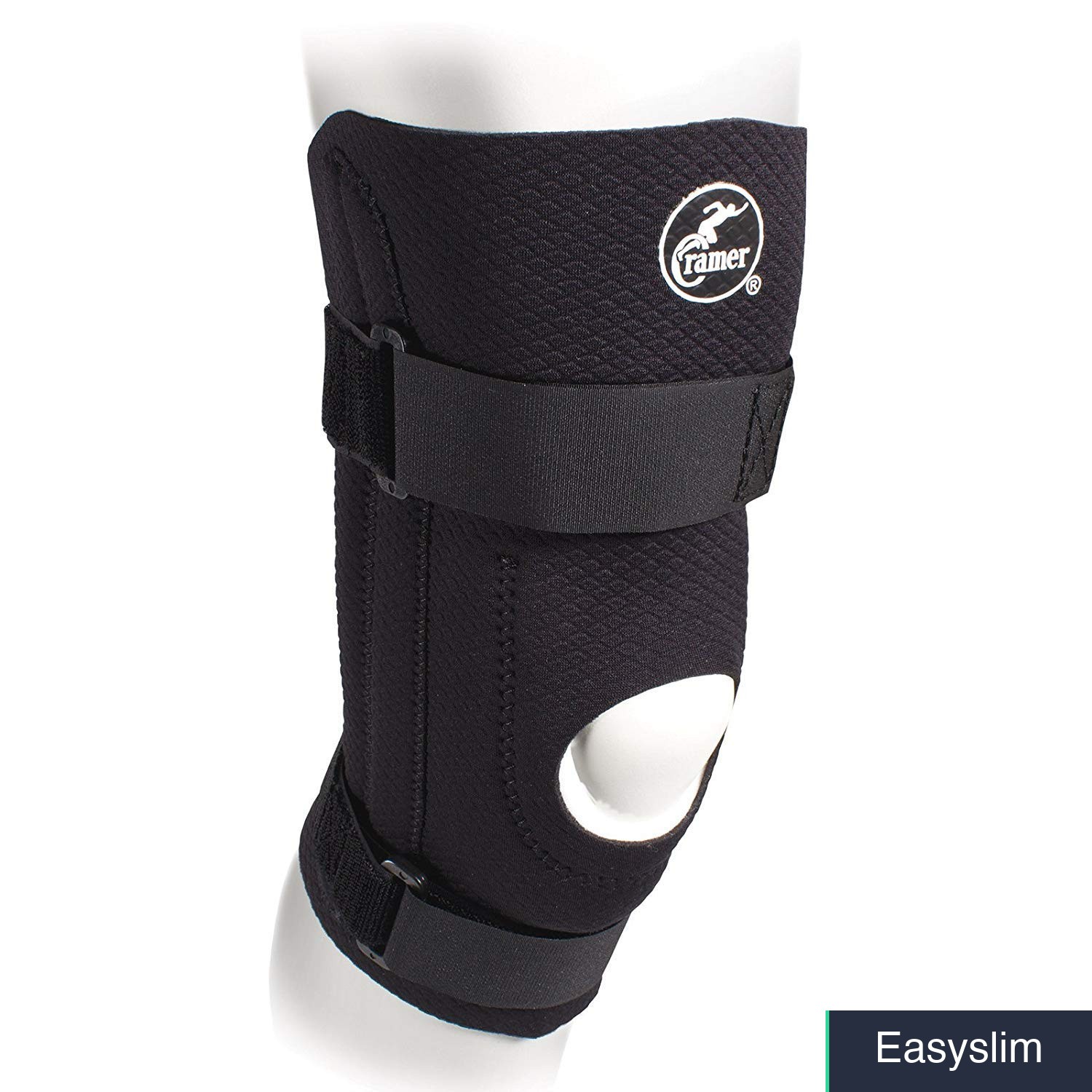 Knee Brace with Spring Steel Stays Adjustable Straps Patellar Opening