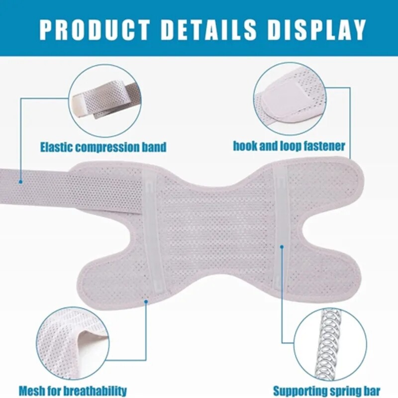 Unisex Knee Brace Compression Sleeve Support Patella Adjustable Joint Pain Relif