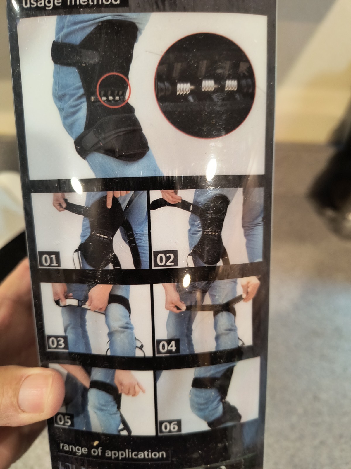 Strap Powerknee Knee Pad Support Knee Protect Kneecap Resistance Strap CIB, Two
