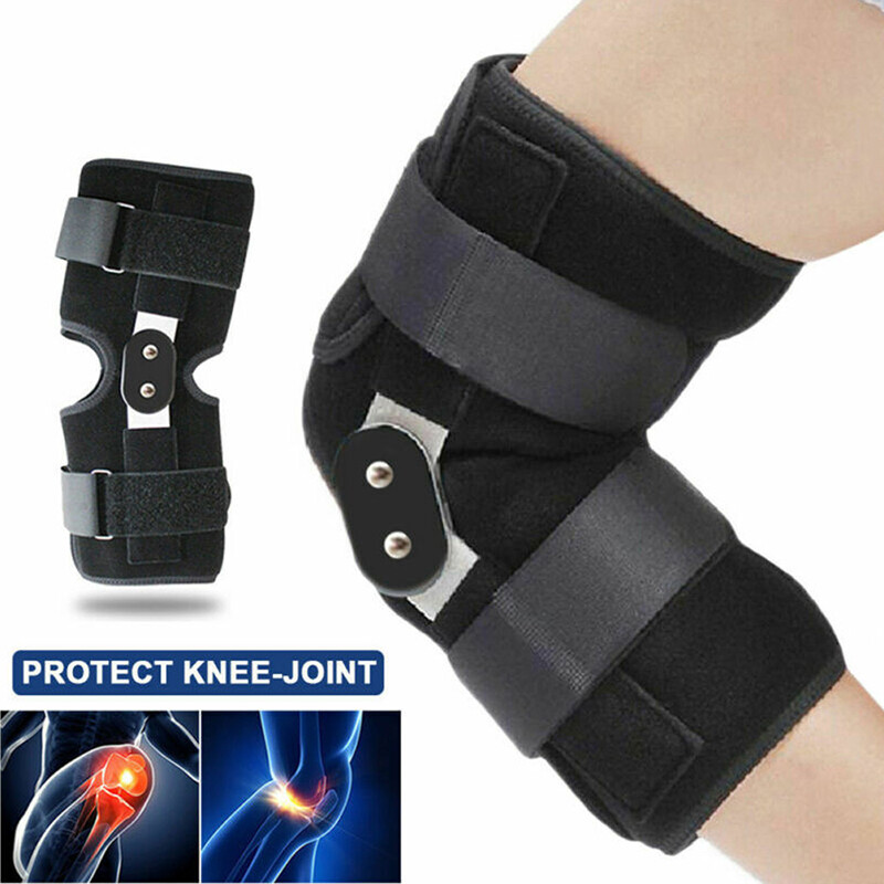 Orthopedic Hinged Knee Brace Support Compression Sleeve Patella Stabilizer Wrap