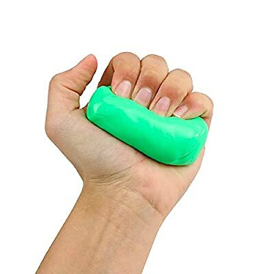 CanDo TheraPutty Standard Exercise Putty, 6 Piece Set (Tan, Yellow, Red, Green,