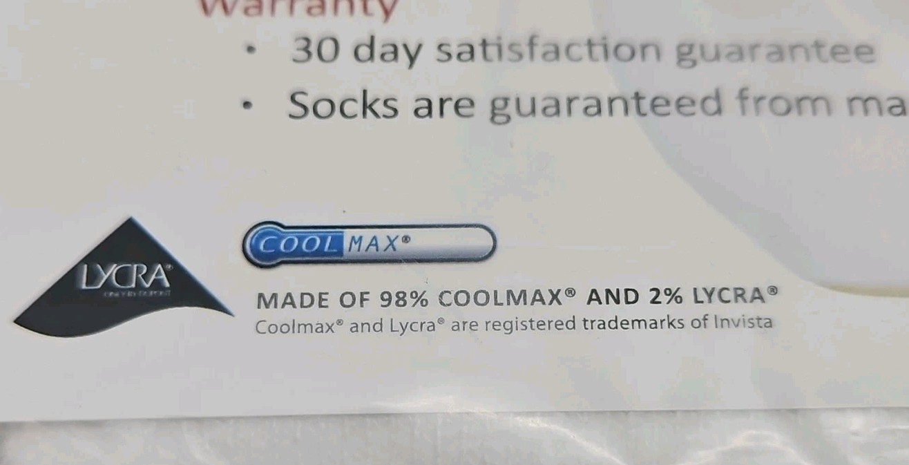 ALPS Prosthetic Sock – 3 Ply Coolmax Medium KCM 14-3HR Yellow Factory Sealed
