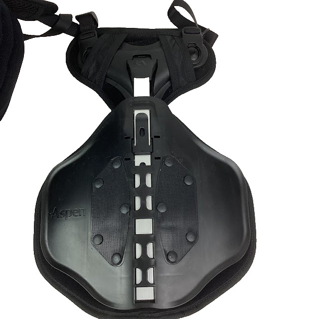 Aspen Acute Restriction Brace w/Chest Plate – Black – Adjustable