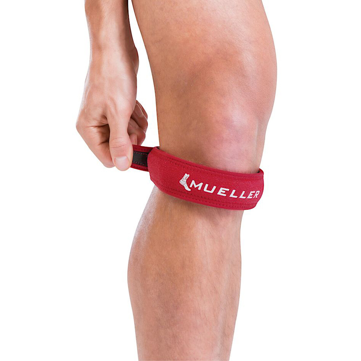 Mueller Jumper’s Knee Strap – Red