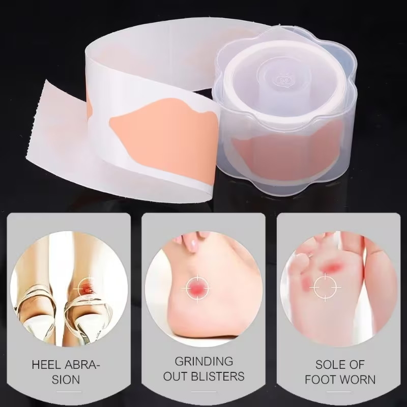 30Pcs Gel Heel Protector Sticky Blister Pads Heel Pad Shoe Paste Foot Care Pad