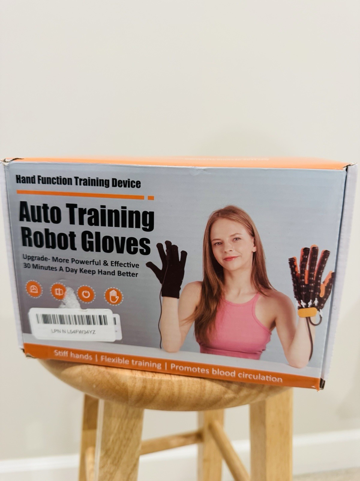 Hand Function Flexibility Training Device Robot Glove Medium Right Hand