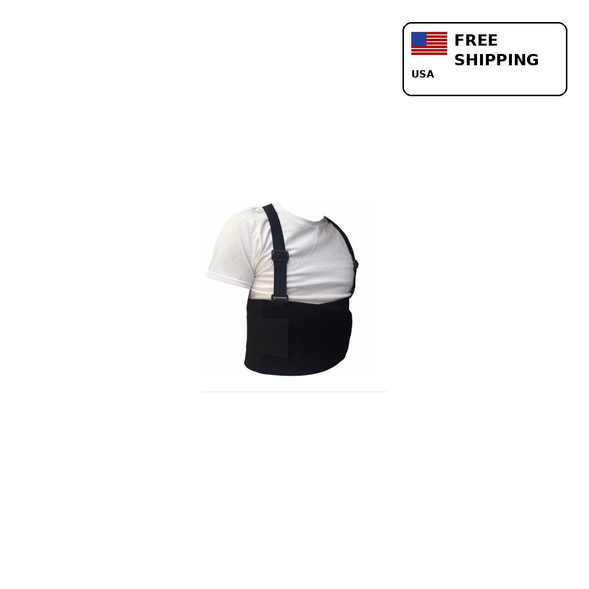 Adjustable Lower Back Brace Lumbar Support Waist Belt Back Support Men Women