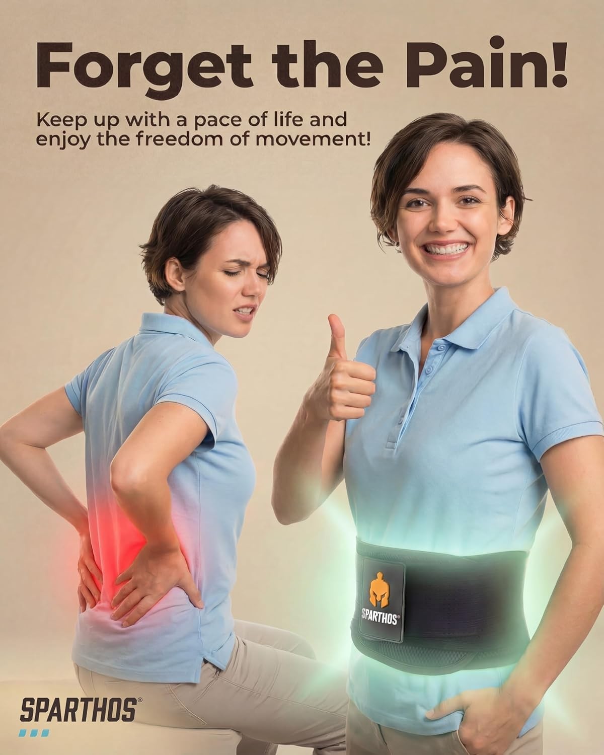 Back Support Belt – Immediate Relief from Back Pain, Sciatica, Herniated Disc…