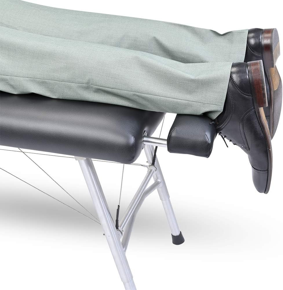 Foldable Leg Extension for Chiropractic Tables – 8″ Extra Length, Foam Comfort