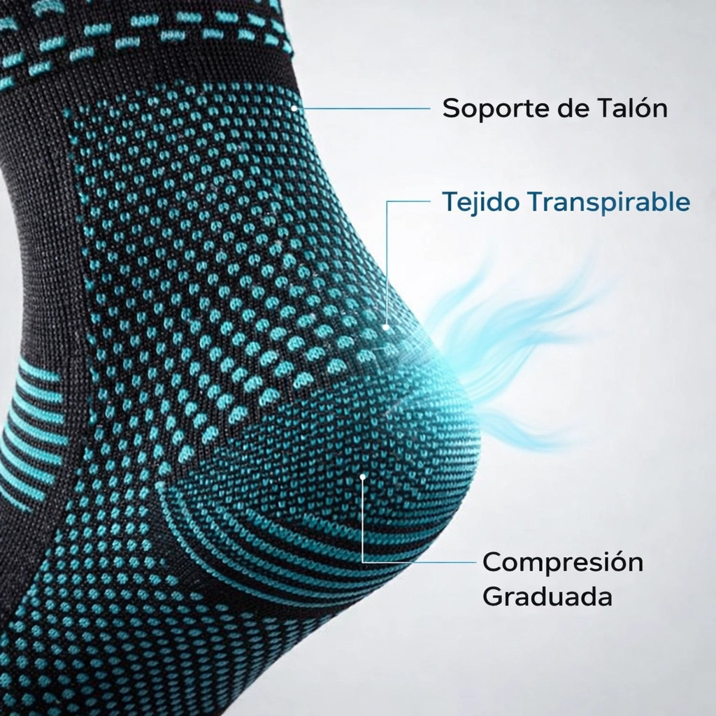 Foot Ankle Brace Socks for Sprained Ankle Compression Sleeve Plantar