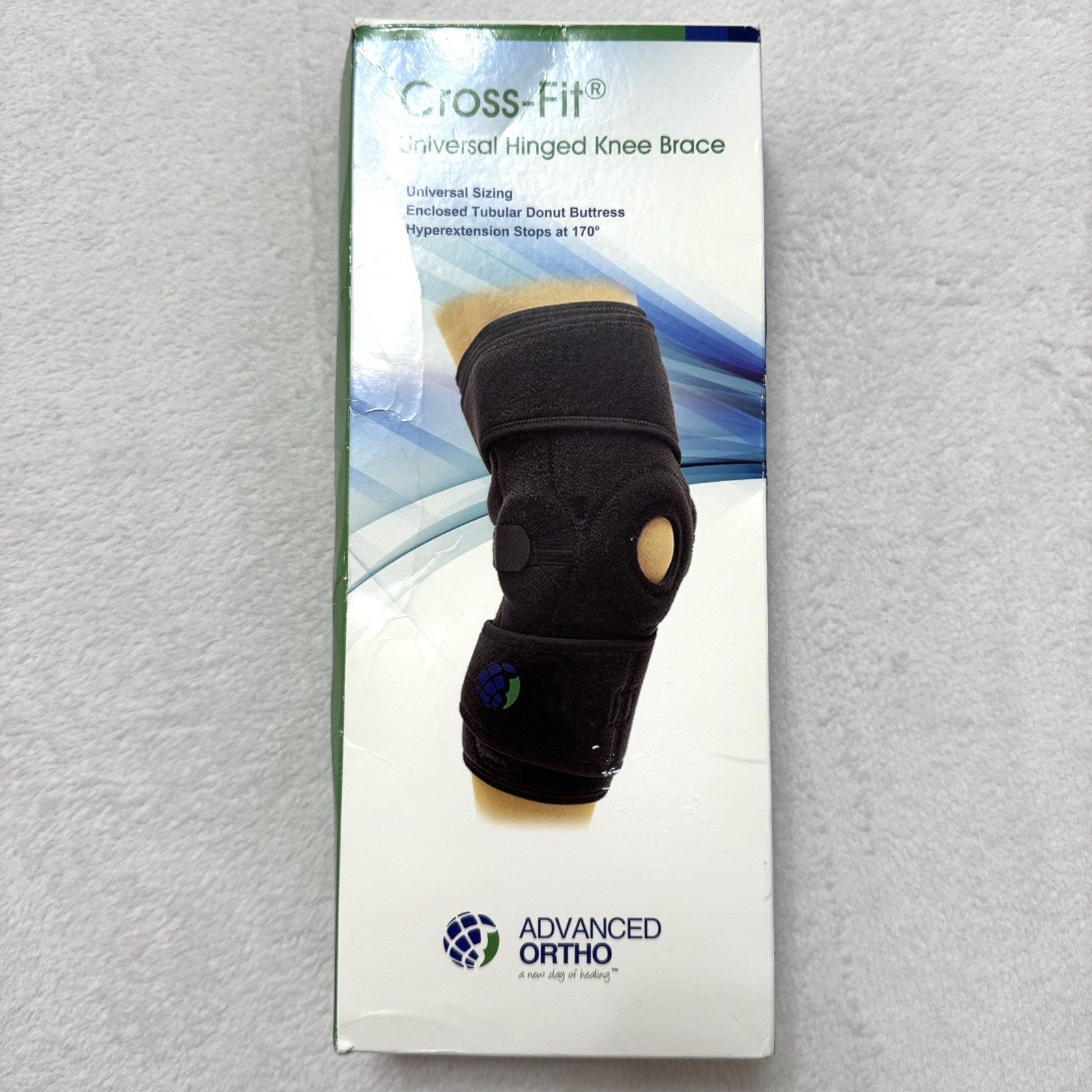 Cross Fit Advanced Orthopaedics Knee Hinged Wrap Knee Brace Universal Sz