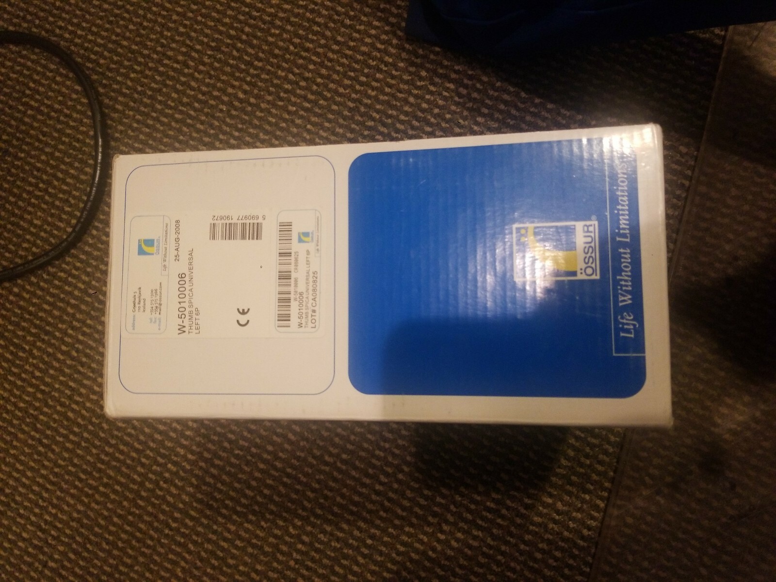 Ossur Thumb Spica Universal Left, thumb/wrist brace