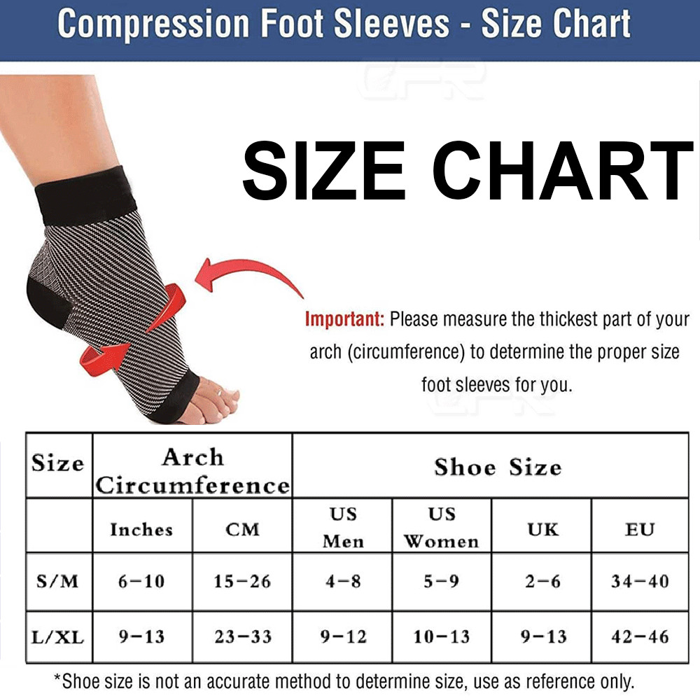 Ankle Support Brace Stabilizer Compression Sleeve Socks Foot Pain Relief Unisex