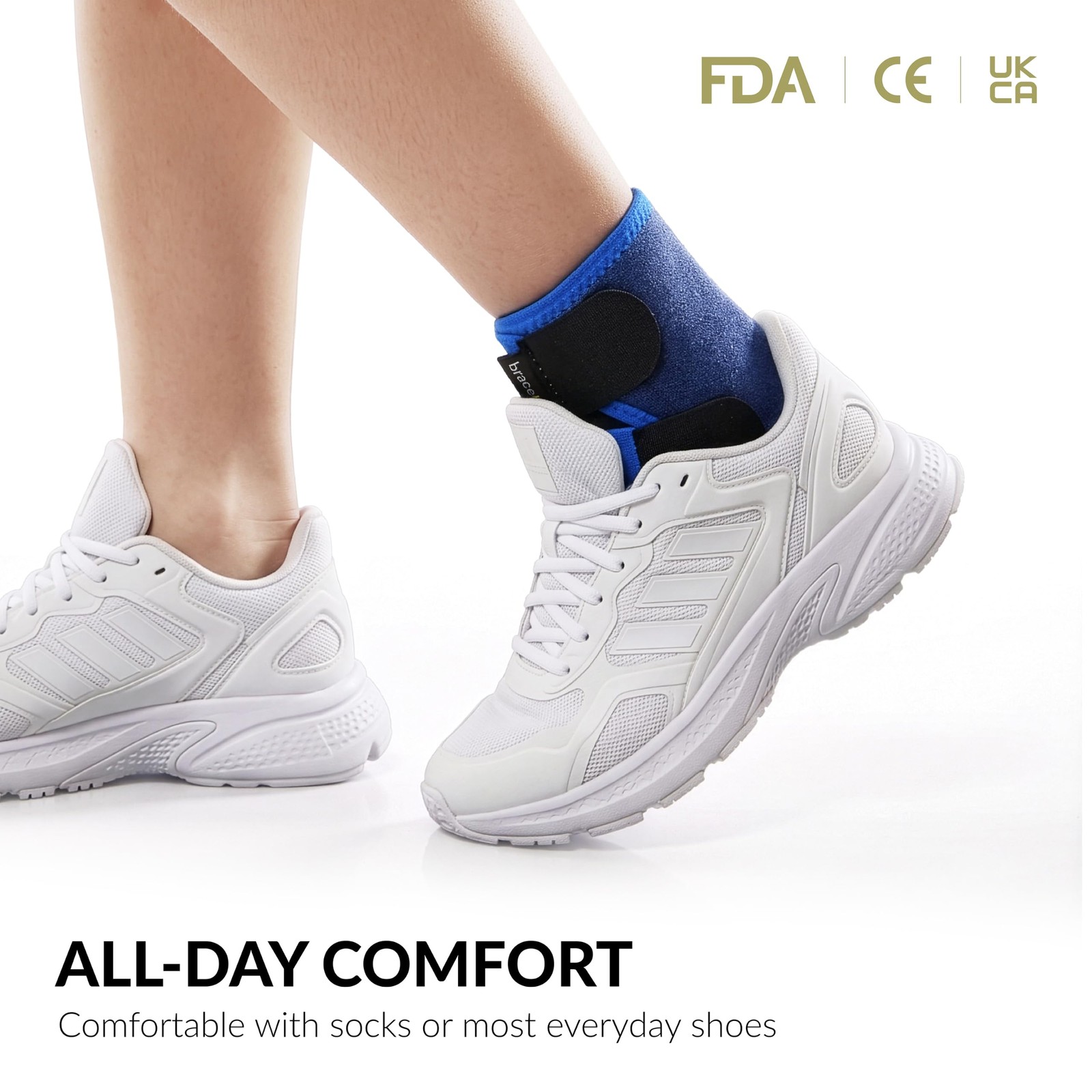 Youth Kids Ankle Brace Sports Support Adjustable Foot Stabilizer S 4’1″4’11”