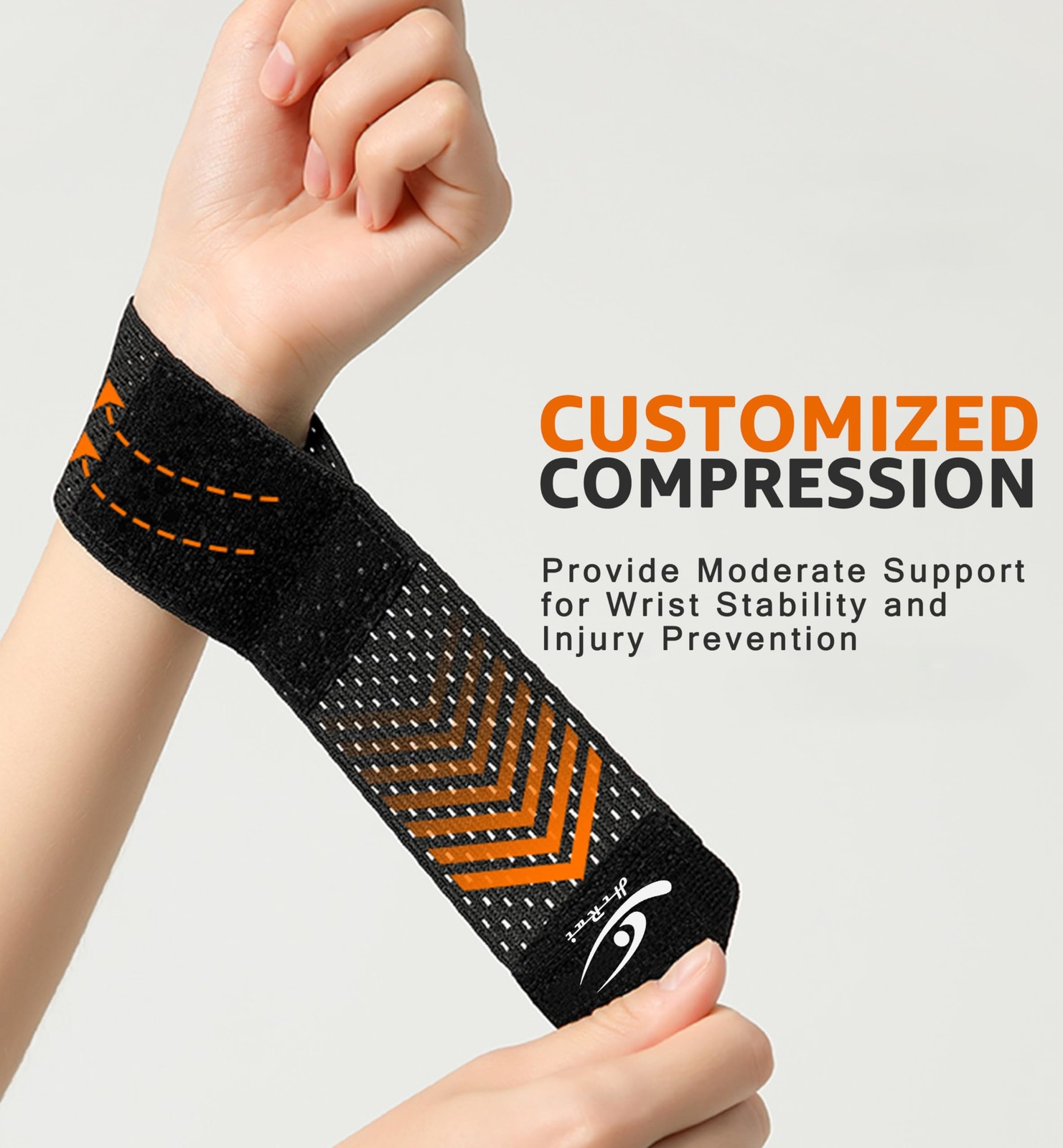 Wrist Compression Wraps, Wrist Brace Wrist Support for Sports, Mouse Hand, Mo…