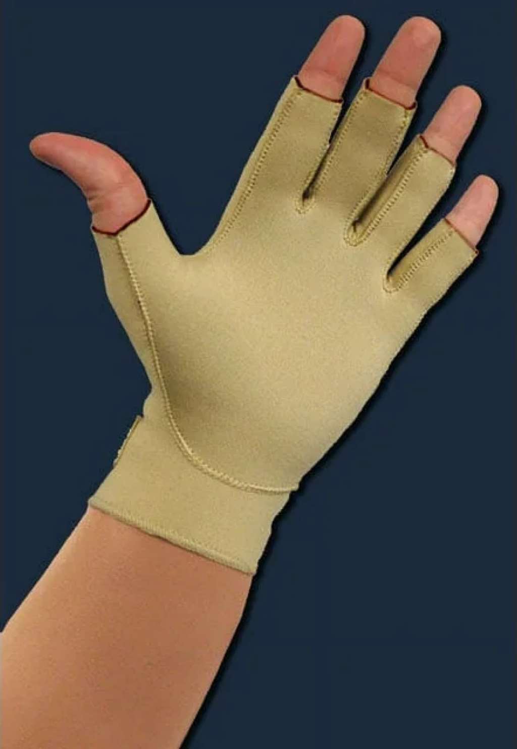 Bell-Horn Arthritis Aids Therapeutic Gloves in Taupe Size: Medium