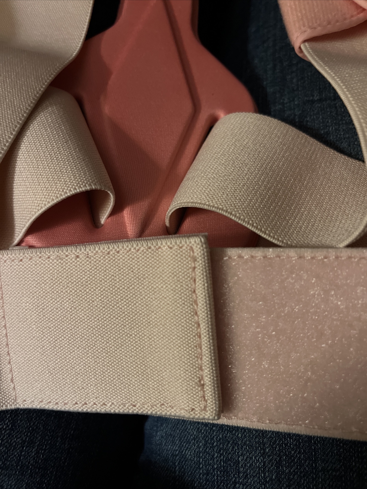 New Updated Posture Corrector Adjustable Upper Back Brace Small Pink Out Of Pack