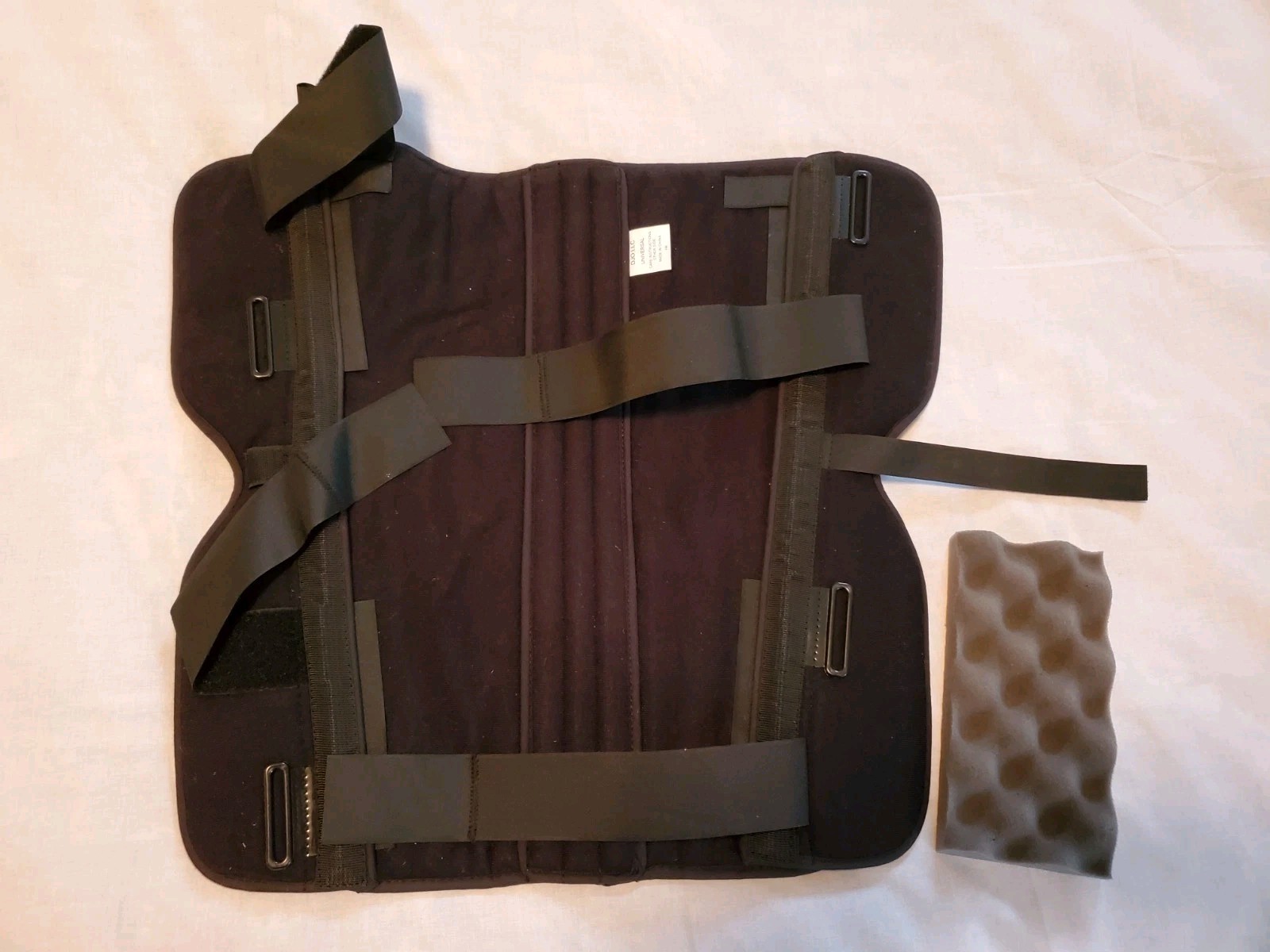 DJO Donjoy Universal 20 Inch 3 Panel Straight Leg Support Knee Immobilizer Brace