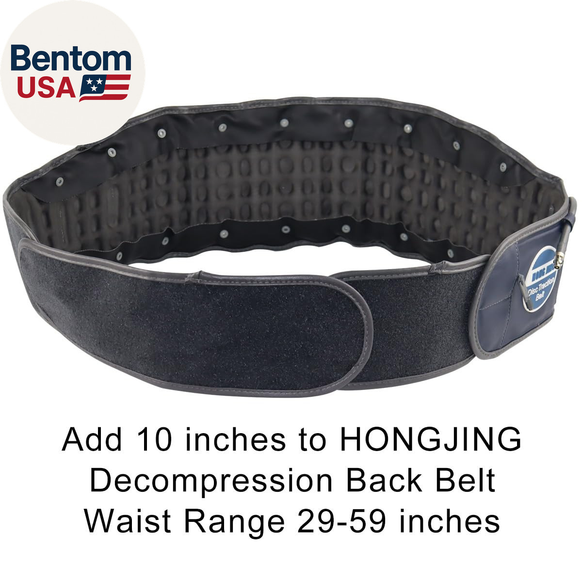 14.5″ Extension Strap for Extending Decompression Belt to Fit Waist Sizes up to