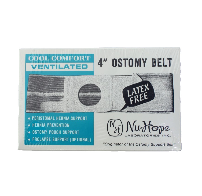 Nu-Hope Cool Comfort VENTILATED 4″ CC Hernia Ostomy Support Belt #2667 – LARGE