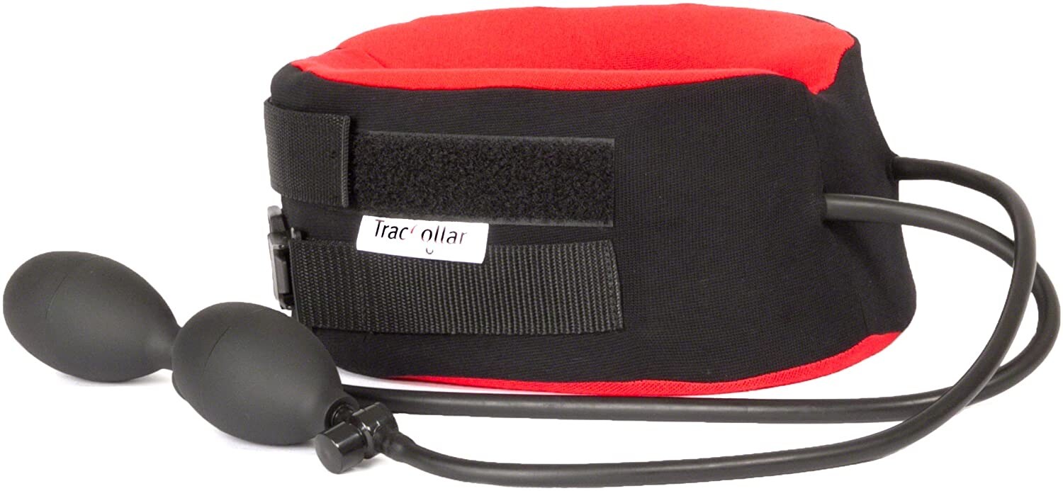 traccollar inflatable neck traction device from physio
