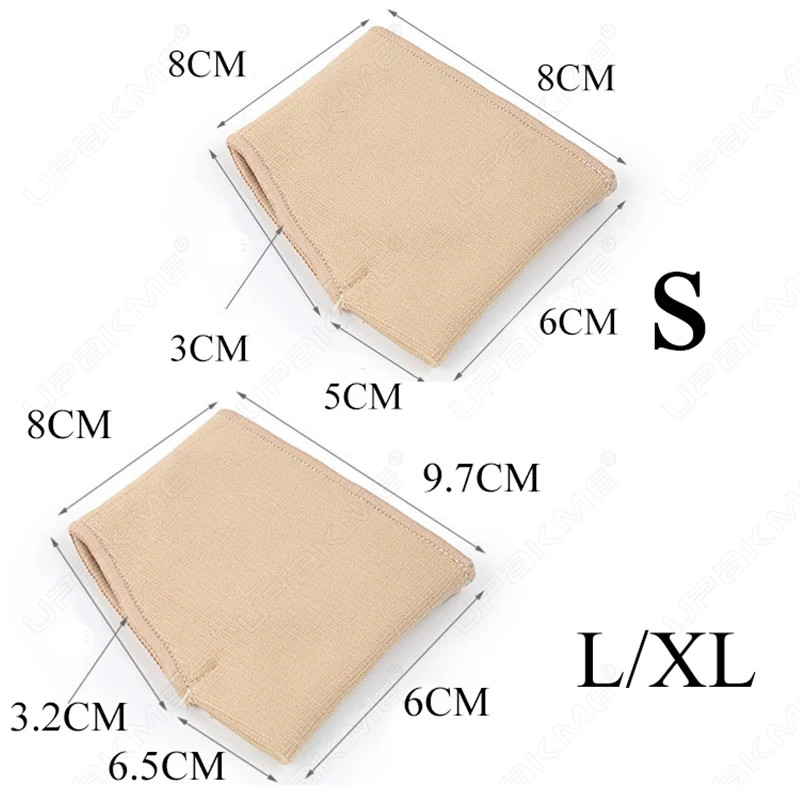 Half Toes Bunion Soles Forefoot Silicone Metatarsal Sleeve Pads Gel Cushi