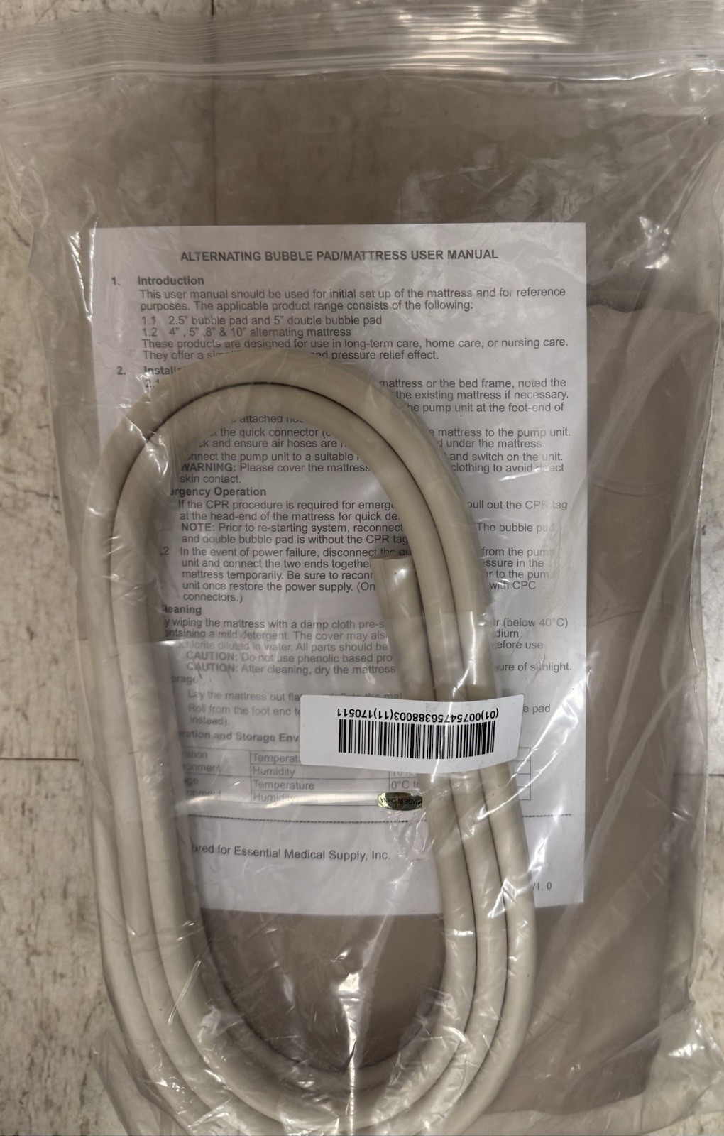 ESSENTIAL ENDURANCE D8800 APP PAD – open box.
