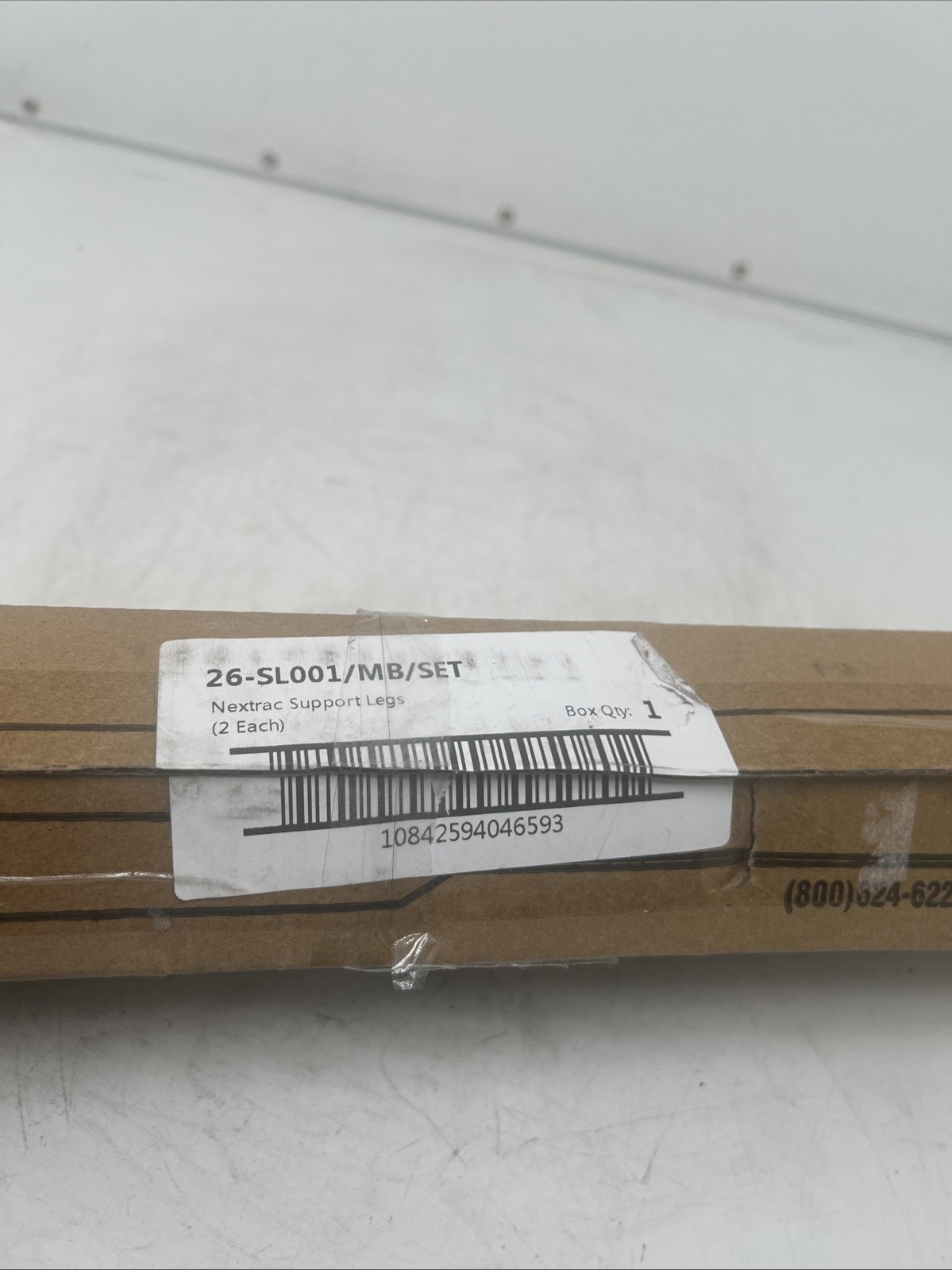 Nextrac Support Legs Set 26-SL001 Matte Black Pair