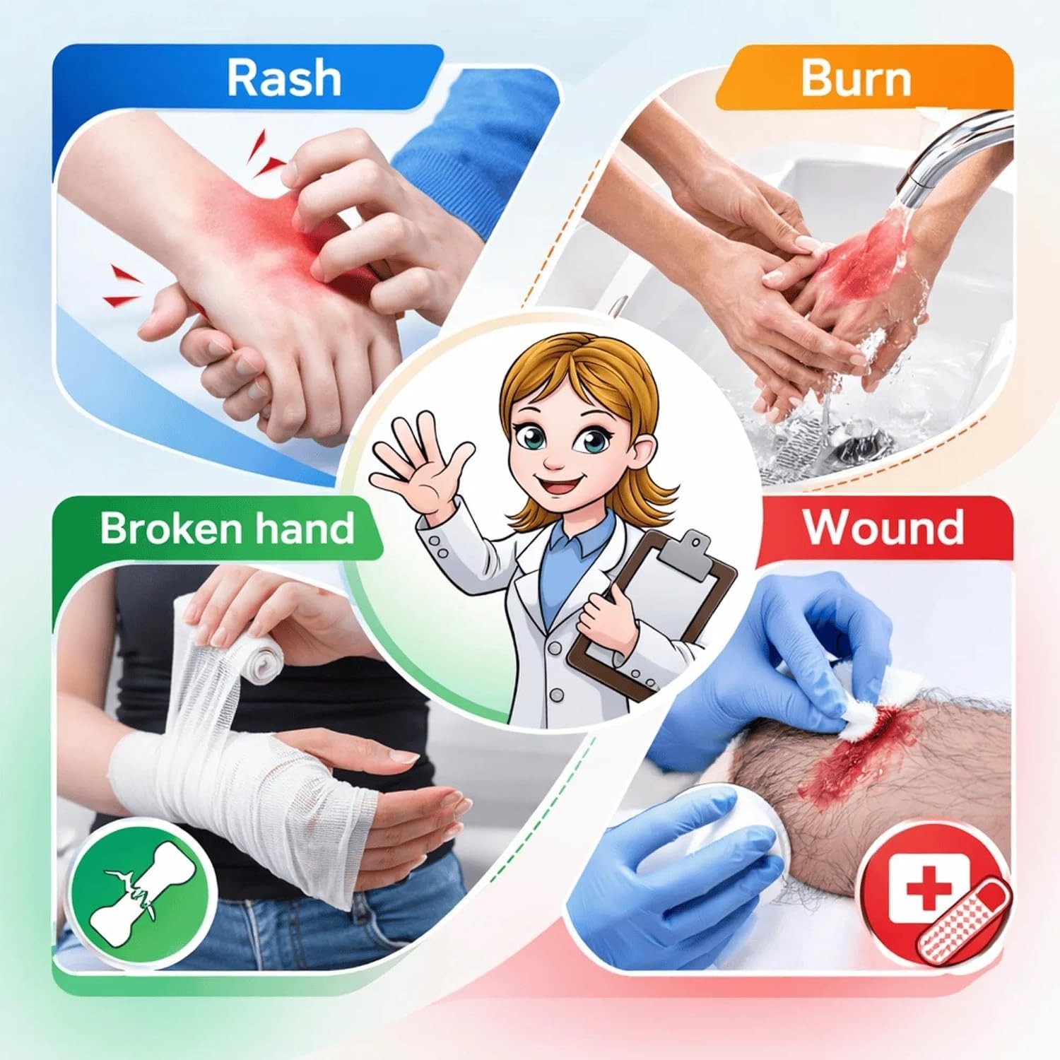 NEW Waterproof Hand Cast Cover Hand Cover for Shower After Surgery Hand