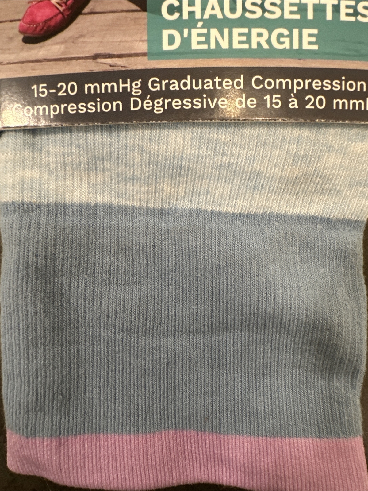 Dr Segal’s Compression Energy Socks Men/Women 15-20 mmHg Size Medium – NEW!