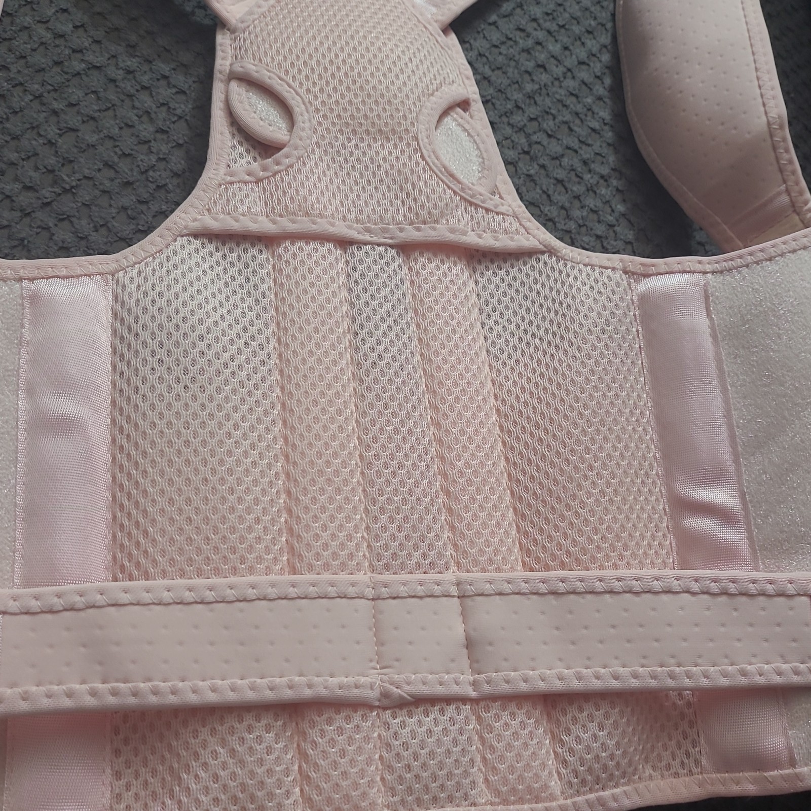 Pink Adjustable Posture Corrector Back & Shoulder Support Unisex S-M-L