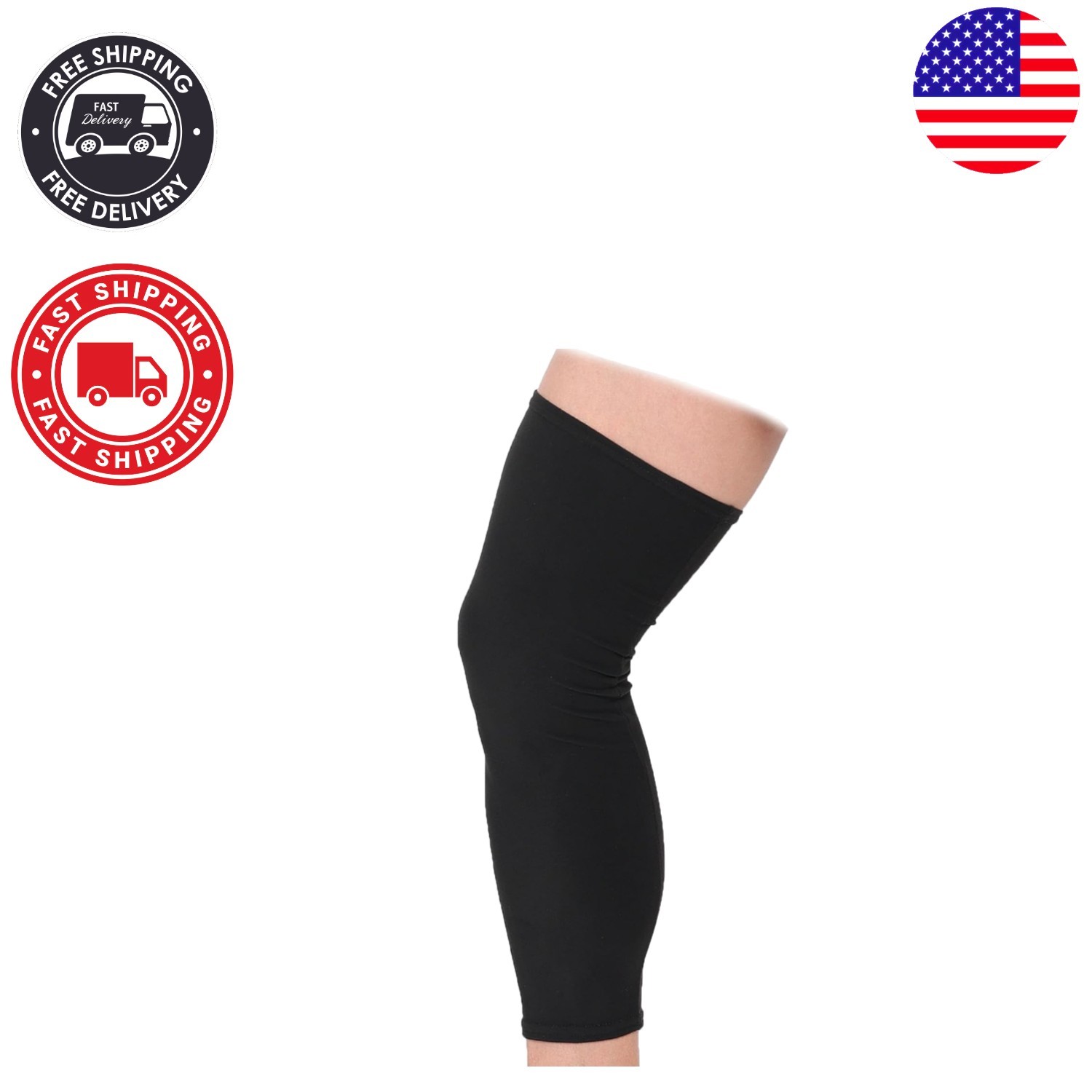 Moisture-Wicking Knee Undersleeve – Size L for Enhanced Protection and Comfort
