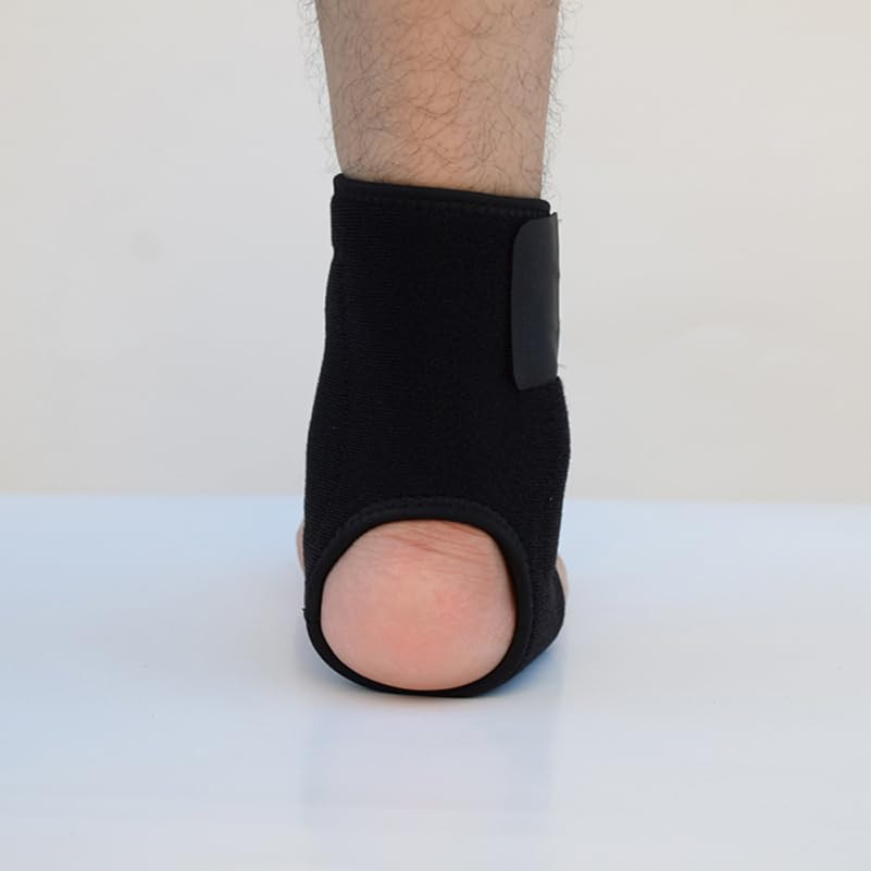 2Pcs Adjustable Ankle Wrap Protector Self Heating Magnetic Ankle Brace for Sprai
