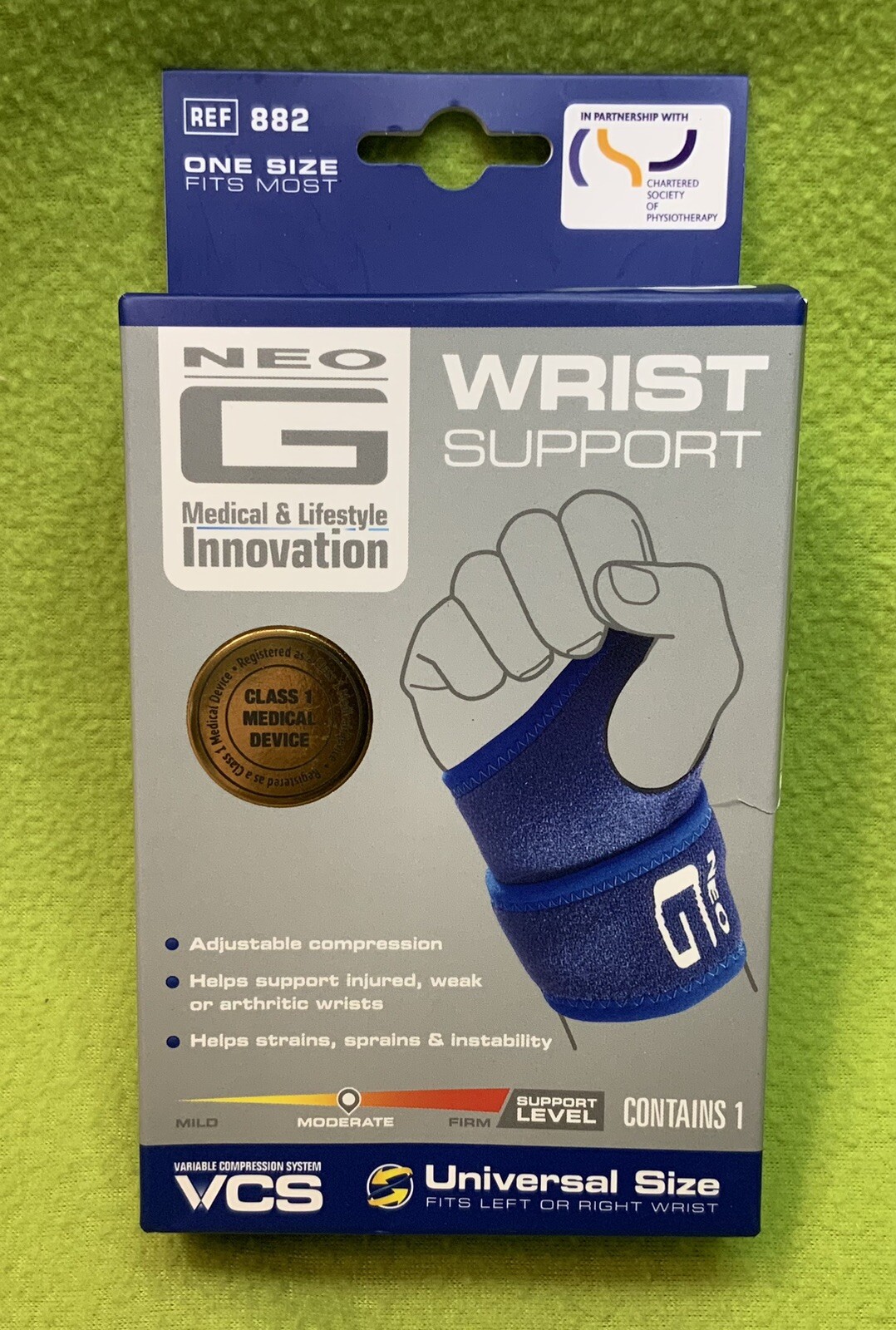 Neo G Wrist Support Medical &Lifestyle Innovation Brace – Class 1 Medical Device