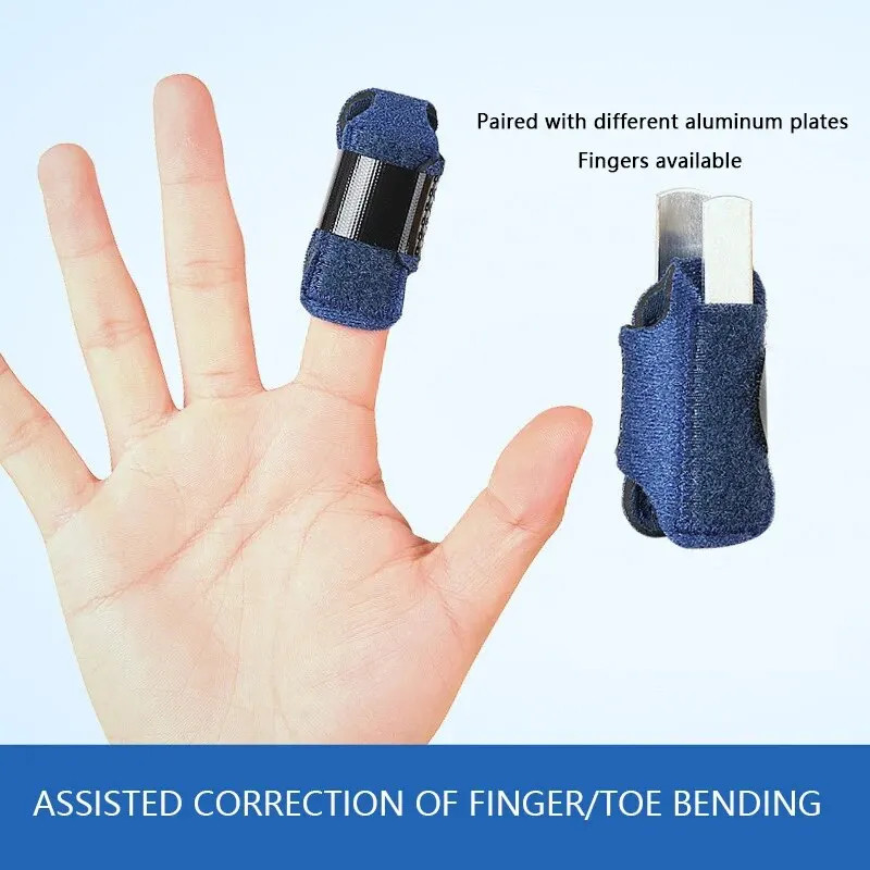 1pcs Toe Splint Straightener Hammer Brace Wrap Covers Broken Support Foot Guards