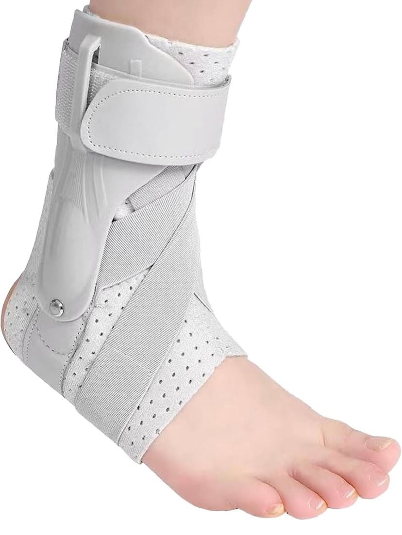 DYUEOK 2.0 Ankle Brace with Side Stabilizers – Adjustable Ankle Support Sprained