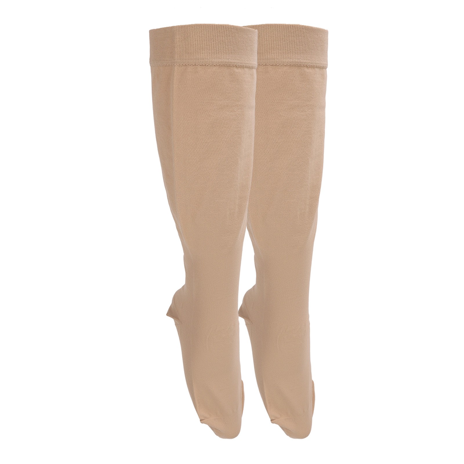 5 Pair Knee High Compression Socks For Varicose Vein Support Easy To Use