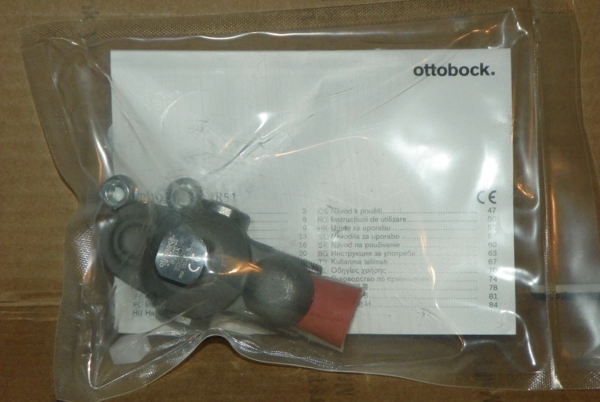 Sealed ottobock Single Axis prosthetic Foot Adaptor 2R10=22-25 2R10, 2R33, 2R51