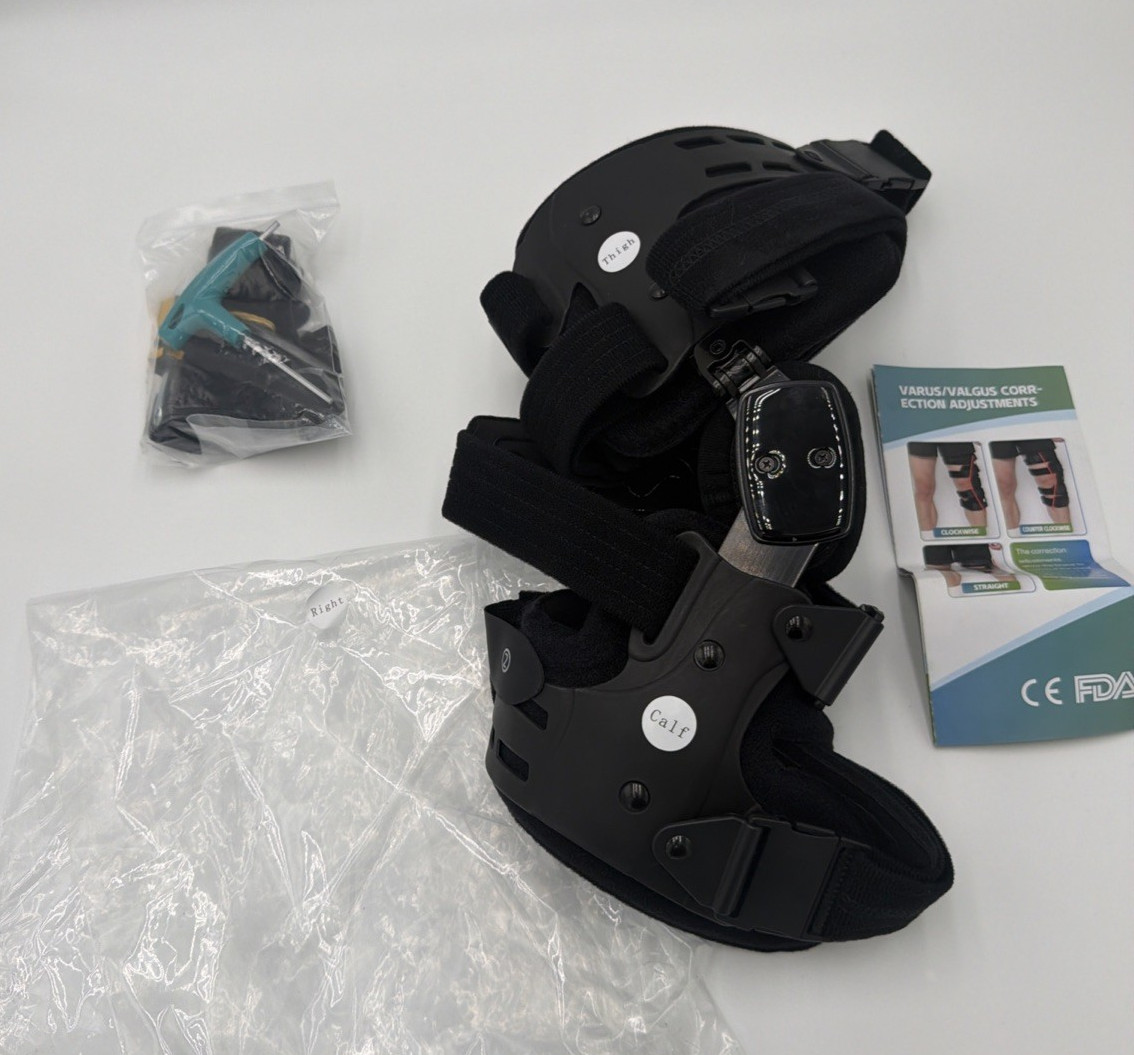 OA Unloader Knee Brace Right Adjustable ROM Osteoarthritis Support